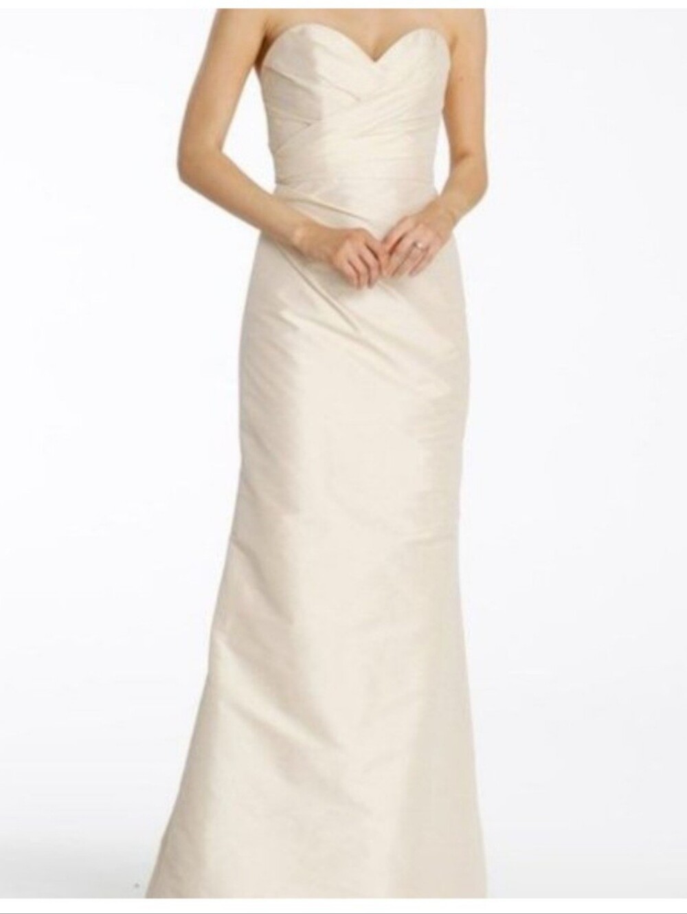 Hayley Paige Wedding Dress Bridesmaid Dress Style 5559 Sz 12 See Measurements